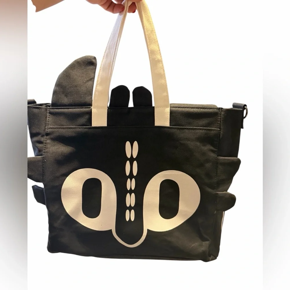 💙How to Train Your Dragon Toothless Canvas Stylish Tote Bag UNISEX Missing Strap - Picture 3 of 11
